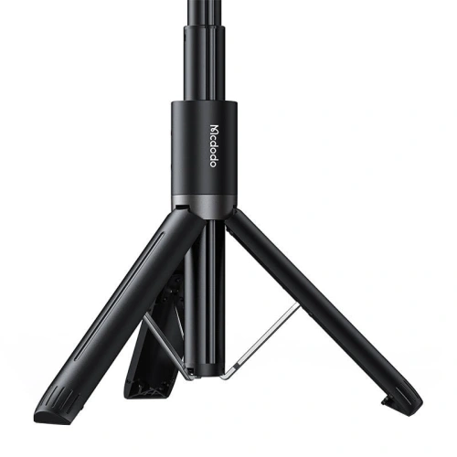 Kijek selfie stick Mcdodo SS-1771, z oświetleniem i pilotem (czarny)
