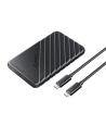 Obal pro HDD/SSD 2,5 palce Orico, 6 Gbps, USB-C 3.1 Gen1 (černý)