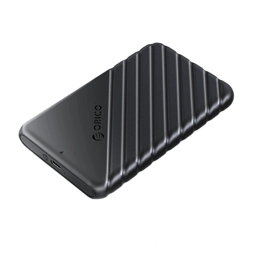 Obudowa dysku HDD/SSD 2,5 cala Orico, 6 Gbps, USB-C 3.1 Gen1 (czarna)
