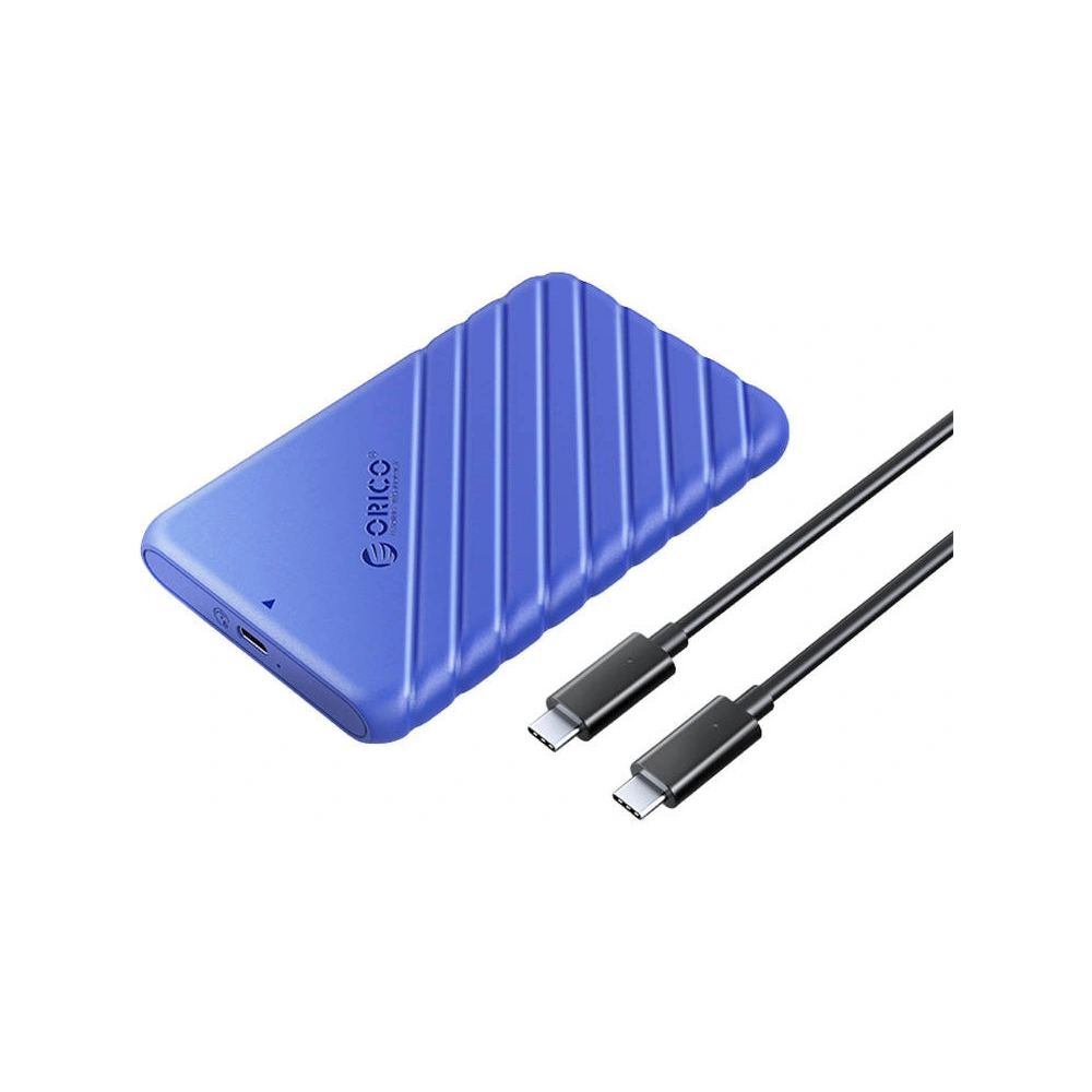 Hurtownia GSM - Obal pro HDD/SSD 2,5 palce Orico, 6 Gbps, USB-C 3.1 Gen1 (modrá) - ORC86 - {ean13} - Hurt