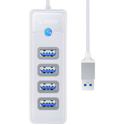 Hurtownia Orico - 6941788820692 - ORC89 - Adapter Hub USB do 4x USB 3.0 Orico, 5 Gbps, 0.15m (biały) - B2B homescreen