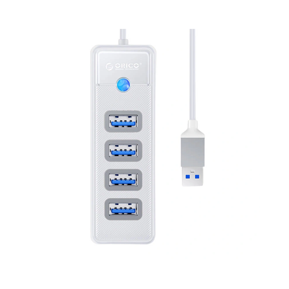 Hurtownia GSM - Adaptér Hub USB na 4x USB 3.0 Orico, 5 Gbps, 0.15m (bílý) - ORC89 - {ean13} - Hurt