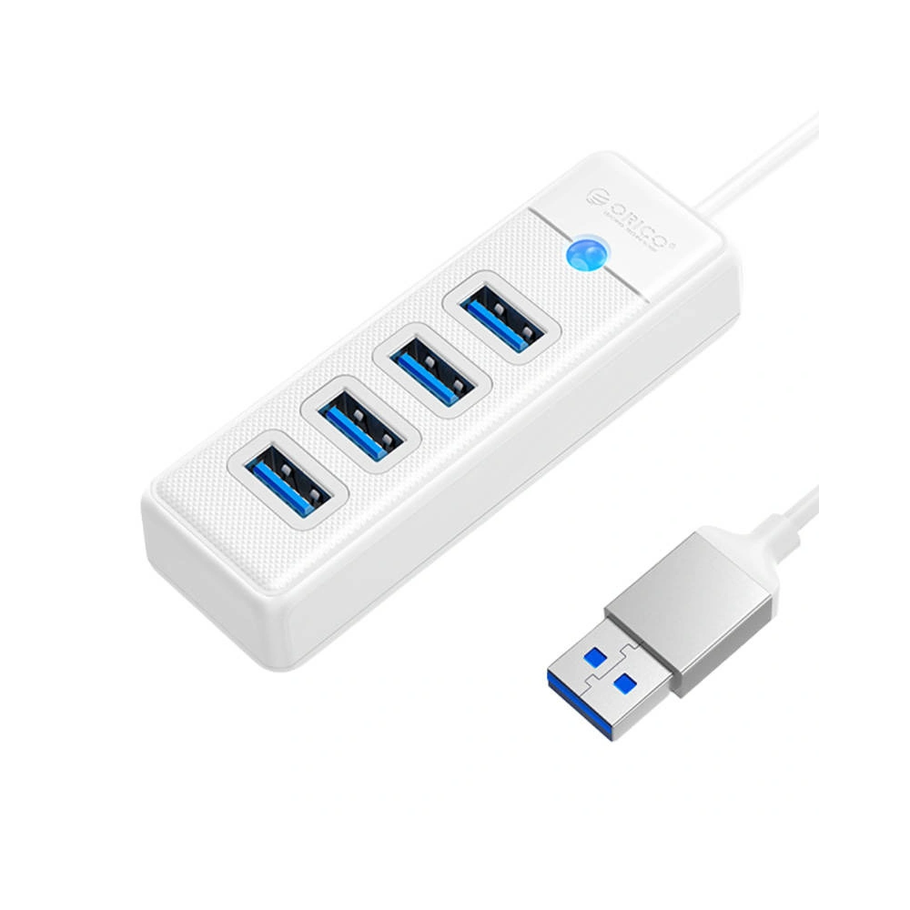 Hurtownia GSM - Adaptér Hub USB na 4x USB 3.0 Orico, 5 Gbps, 0.15m (bílý) - ORC89 - {ean13} - Hurt