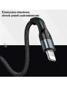 Kabel USAMS U55 USB-A/Lightning czarny/black 2A 1m (US-SJ448)