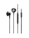 USAMS EP-29 Earphones metal black HSEP2901 jack 3,5mm (US-SJ271)
