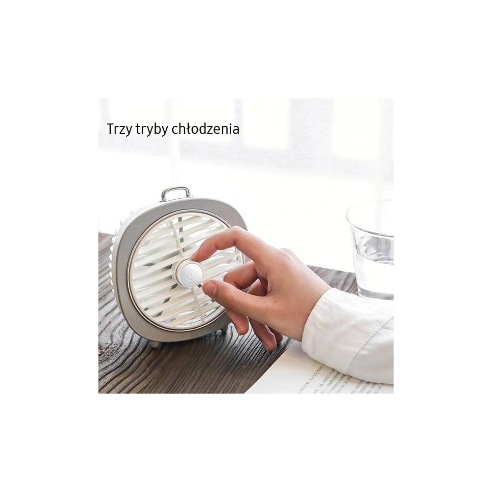 Hurtownia GSM - Ventilator de birou USAMS cu lampă gri (US-ZB065) - USA875 - {ean13} - Hurt