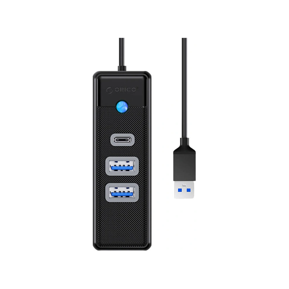 Hurtownia GSM - USB-Hub-Adapter mit 2x USB 3.0 + USB-C Orico, 5 Gbps, 0.15m (schwarz) - ORC92 - {ean13} - Hurt
