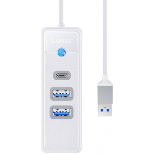 Orico Distributor - 6941788855298 - ORC93 - Orico Adapter Hub USB to 2x USB 3.0 + USB-C 5 Gbps, 0.15m (white) - B2B homescreen