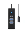 Hurtownia GSM - Adaptér Hub USB-C na 2x USB 3.0 + USB-C Orico, 5 Gbps, 0.15m (černý) - ORC94 - {ean13} - Hurt