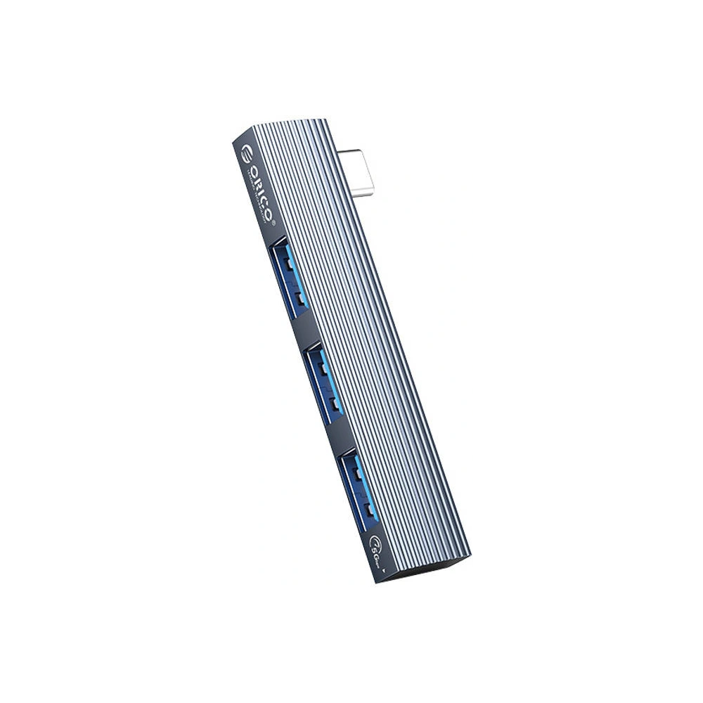 Hurtownia GSM - Adaptér Hub Orico USB-C na 3x USB 3.0, 5Gbps, pro laptop (šedý) - ORC99 - {ean13} - Hurt