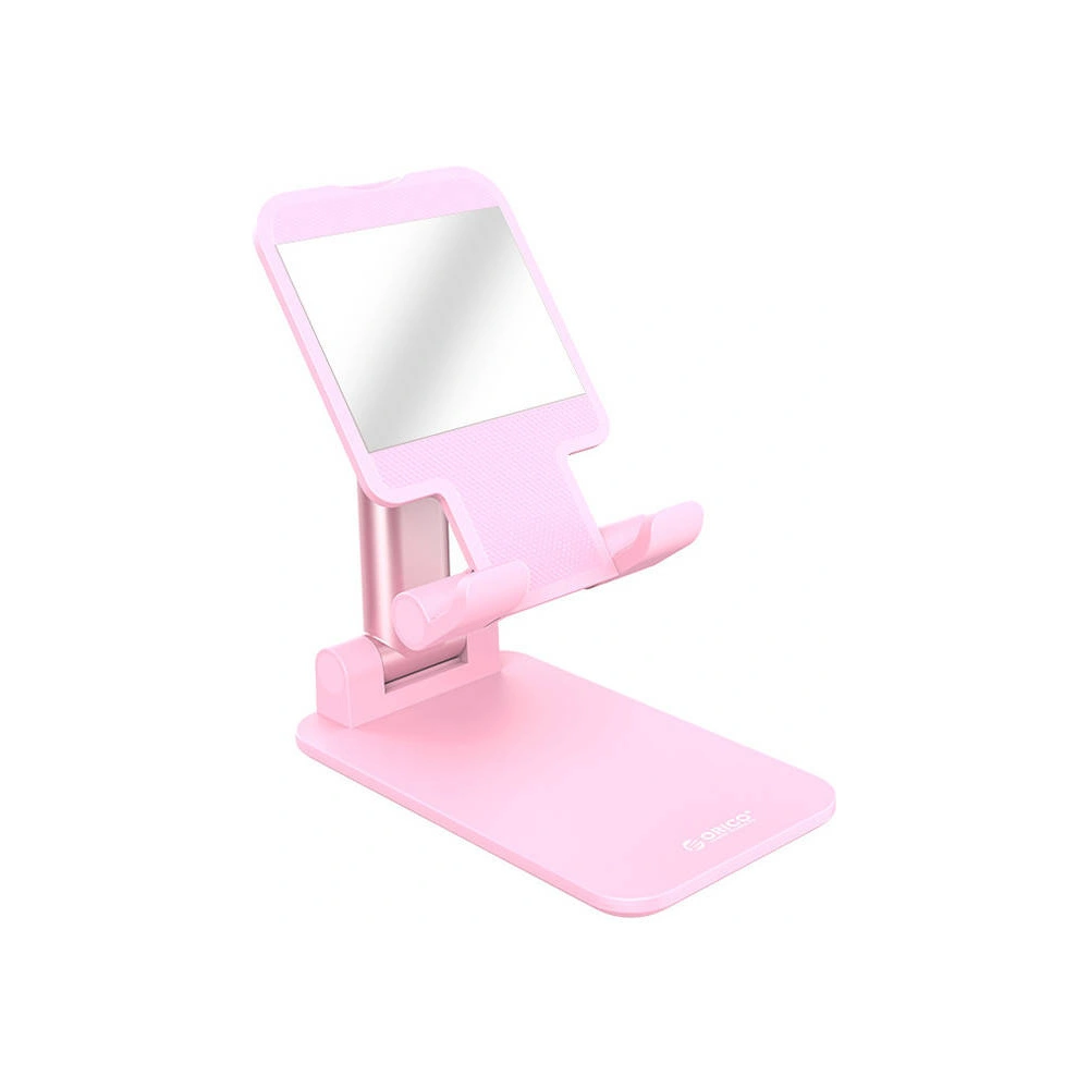 Hurtownia GSM - Suport pentru telefon Orico MPHJ-PK-BP, cu oglinzi (roz) - ORC109 - {ean13} - Hurt