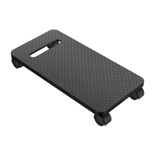 Podstawka pod komputer stacjonarny Orico na kółkach (czarna)