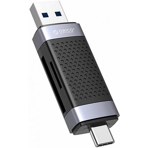Orico Distributor - 6936761824118 - ORC119 - Orico CD2D-AC2-BK-EP Card reader TF/SD USB + USB-C (black) - B2B homescreen