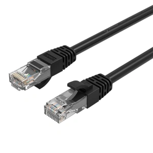 Hurtownia GSM - Kulatý síťový kabel Ethernet Orico, RJ45, Cat.6, 2m (černý) - ORC121 - {ean13} - Hurt