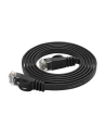 Hurtownia GSM - Ploché ethernetové síťové kabel Orico, RJ45, Cat.6, 2m (černý) - ORC126 - {ean13} - Hurt