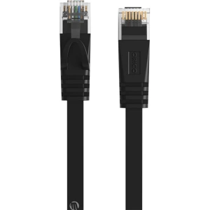 Hurtownia GSM - Ploché ethernetový síťový kabel Orico, RJ45, Cat.6, 20m (černý) - ORC129 - {ean13} - Hurt