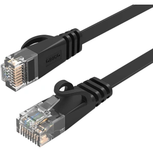 Hurtownia GSM - Ploché ethernetový síťový kabel Orico, RJ45, Cat.6, 20m (černý) - ORC129 - {ean13} - Hurt