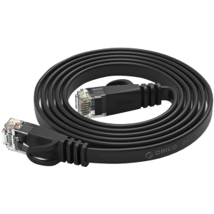 Hurtownia GSM - Ploché ethernetový síťový kabel Orico, RJ45, Cat.6, 20m (černý) - ORC129 - {ean13} - Hurt