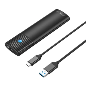 Hurtownia GSM - Obal disku M.2 SATA, Orico PWM2-BK-EP, USB-C, 5Gbps (černá) - ORC130 - {ean13} - Hurt