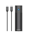 Obal pro externí disk M.2 NVMe, Orico PWM2-G2-BK-EP, USB-C, 10Gbps (černý)