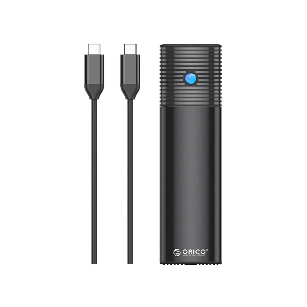 Hurtownia GSM - Obal pro externí disk M.2 NVMe, Orico PWM2-G2-BK-EP, USB-C, 10Gbps (černý) - ORC132 - {ean13} - Hurt