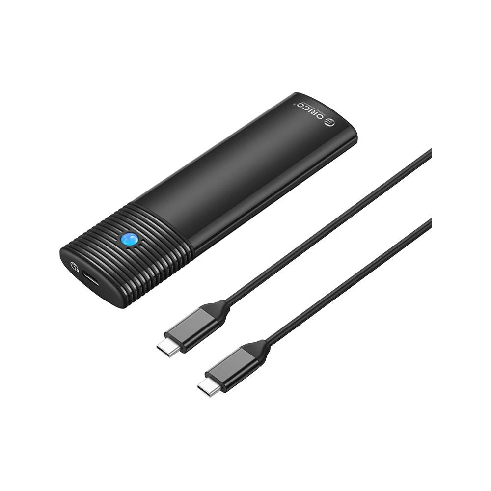 Hurtownia GSM - Obal pro externí disk M.2 NVMe, Orico PWM2-G2-BK-EP, USB-C, 10Gbps (černý) - ORC132 - {ean13} - Hurt