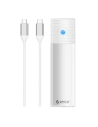 Obal pro externí disk M.2 NVMe, Orico PWM2-G2-WH-EP, USB-C, 10Gbps (stříbrný)