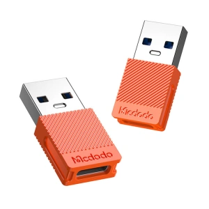Hurtownia GSM - Adaptér Mcdodo OT-6550 USB-A/USB-C (oranžový) - MDD77 - {ean13} - Hurt