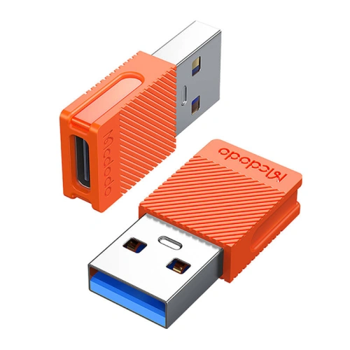 Adapter Mcdodo OT-6550 USB-A/USB-C (pomarańczowy)