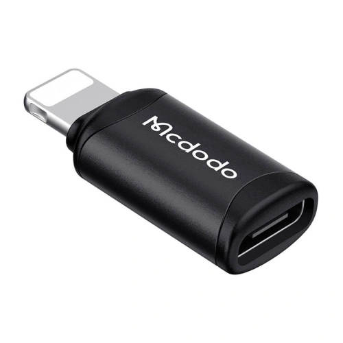 Adapter Mcdodo OT-7680 USB-C/Lightning (czarny)