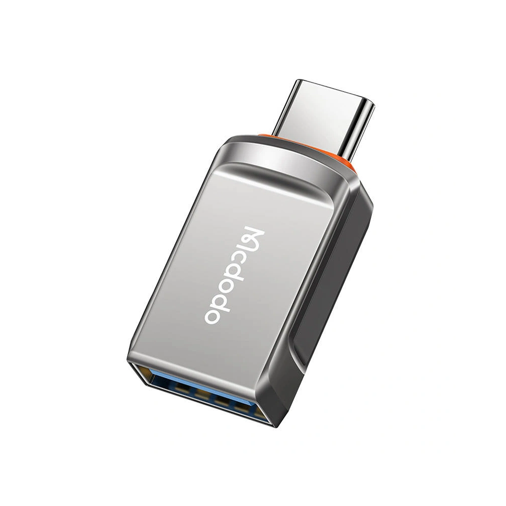 Hurtownia GSM - Adaptér Mcdodo OT-8730 USB-A/USB-C (šedý) - MDD79 - {ean13} - Hurt