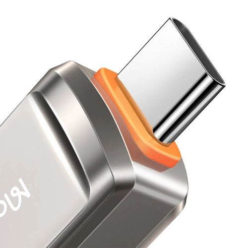 Adapter Mcdodo OT-8730 USB-A/USB-C (szary)
