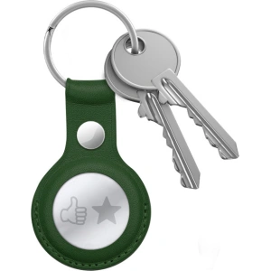 Hurtownia GSM - Brelok Crong Leather Case with Key Ring Apple AirTag (zielony) - CRG587 - {ean13} - Hurt