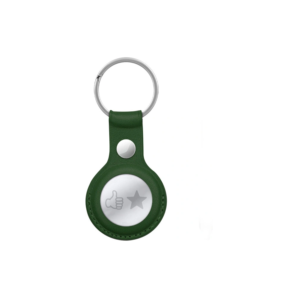 Hurtownia GSM - Brelok Crong Leather Case with Key Ring Apple AirTag (zielony) - CRG587 - {ean13} - Hurt
