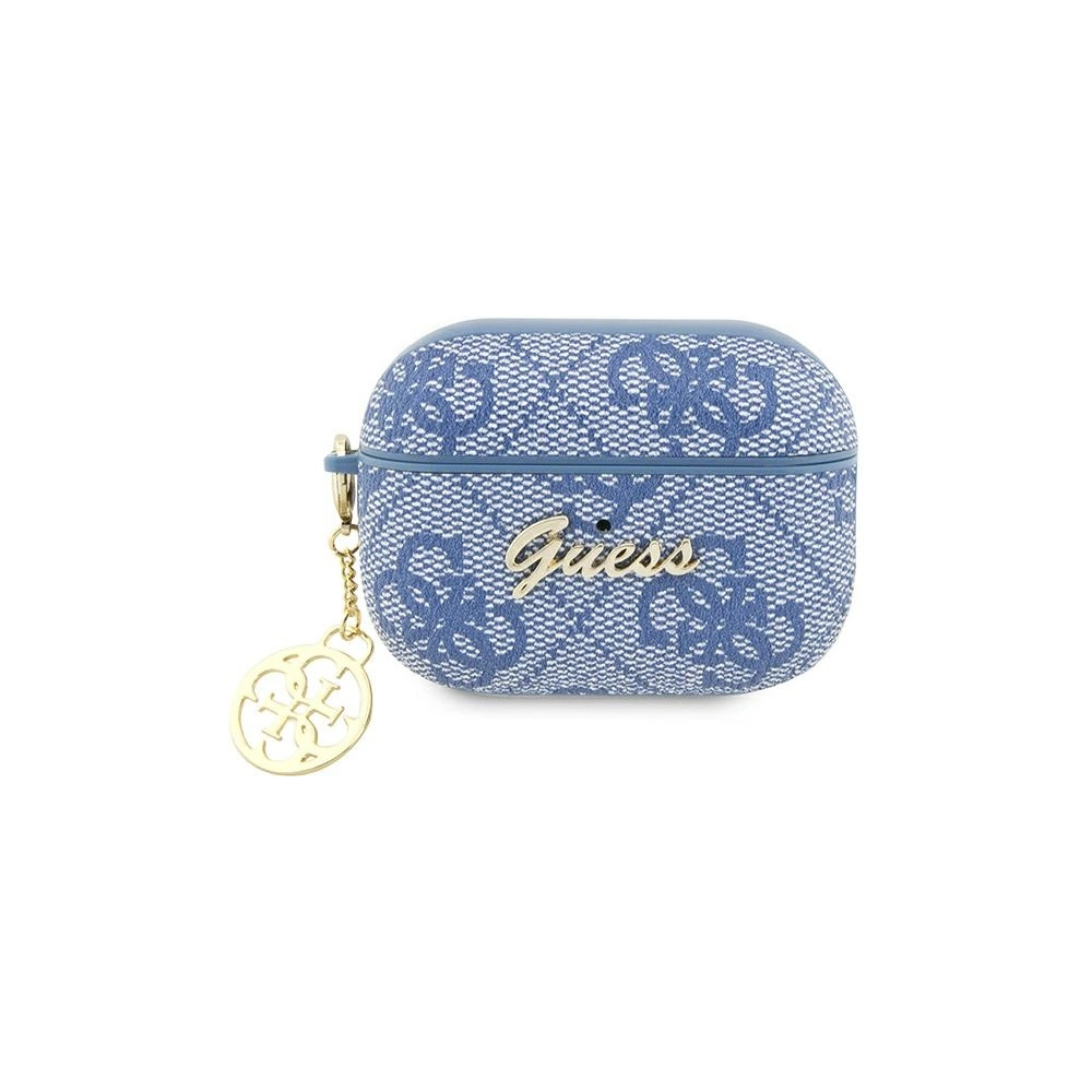 Etui Guess GUAP2G4GSMB Apple AirPods Pro 2 tok kék/blue 4G Charm Collection