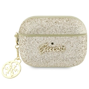Hurtownia GSM - Etui Guess GUAP2GLGSHD Apple AirPods Pro 2 tok arany/glitter flake 4G charm - GUE2398 - {ean13} - Hurt