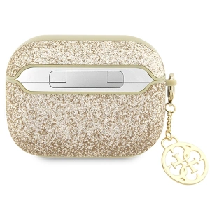 Hurtownia GSM - Etui Guess GUAP2GLGSHD Apple AirPods Pro 2 tok arany/glitter flake 4G charm - GUE2398 - {ean13} - Hurt