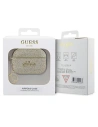 Etui Guess GUAP2GLGSHD Apple AirPods Pro 2 cover złoty/gold Glitter Flake 4G Charm