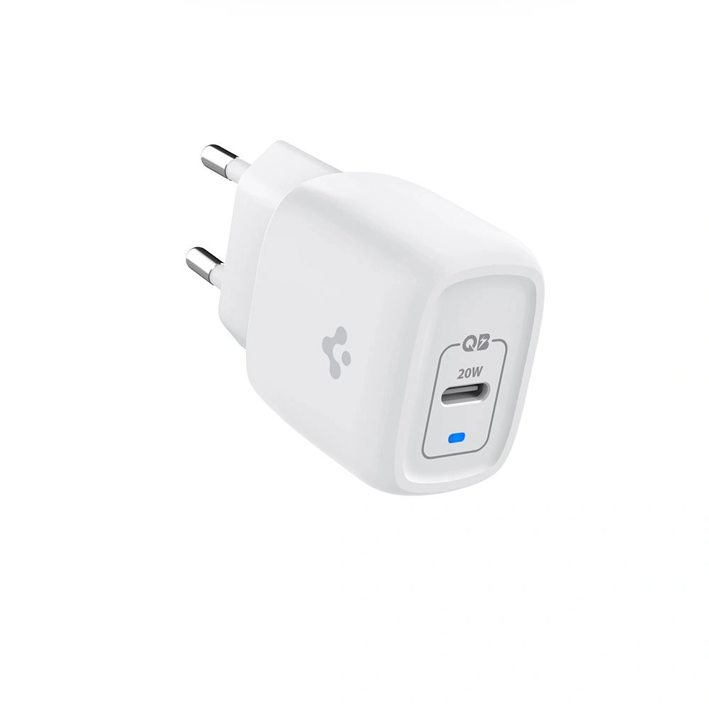 Hurtownia GSM - Ładowarka sieciowa Spigen PE2C10CL 1-port Network Charger PD 20W + kabel USB-C/Lightning 100cm White - SPN2742 - {ean13} - Hurt