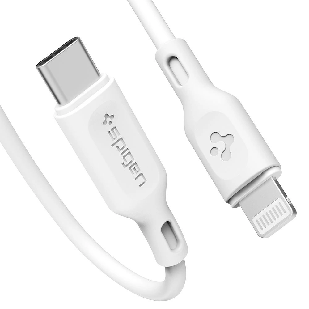 Hurtownia GSM - Ładowarka sieciowa Spigen PE2C10CL 1-port Network Charger PD 20W + kabel USB-C/Lightning 100cm White - SPN2742 - {ean13} - Hurt