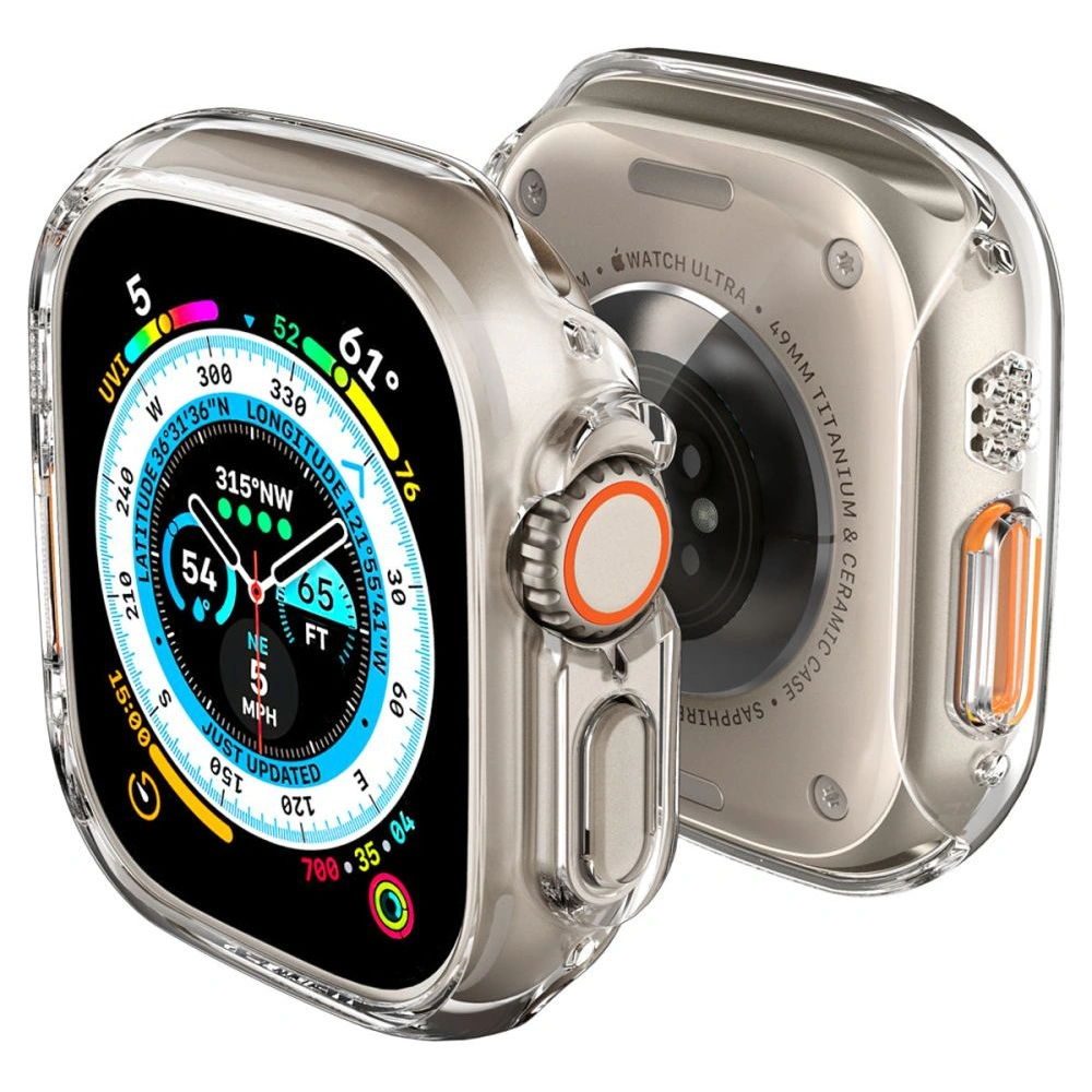 Hurtownia GSM - Case Spigen Thin Fit Apple Watch Ultra 49mm Crystal Clear - SPN2745 - {ean13} - Hurt