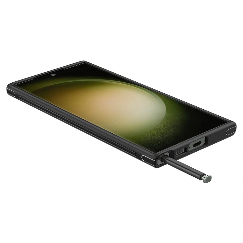 Hurtownia GSM - Case Spigen Cryo Armor Samsung Galaxy S23 Ultra Matt Schwarz - SPN2747 - {ean13} - Hurt