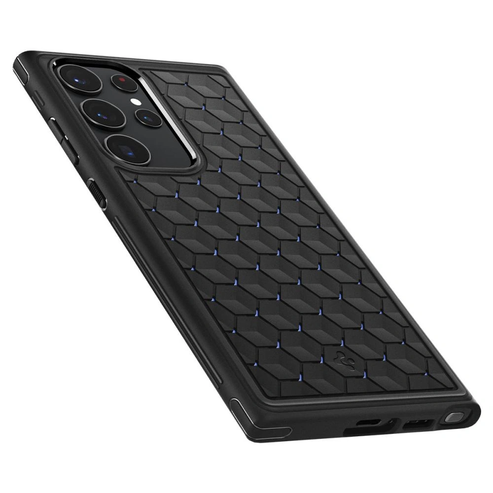 Hurtownia GSM - Case Spigen Cryo Armor Samsung Galaxy S23 Ultra Matt Schwarz - SPN2747 - {ean13} - Hurt