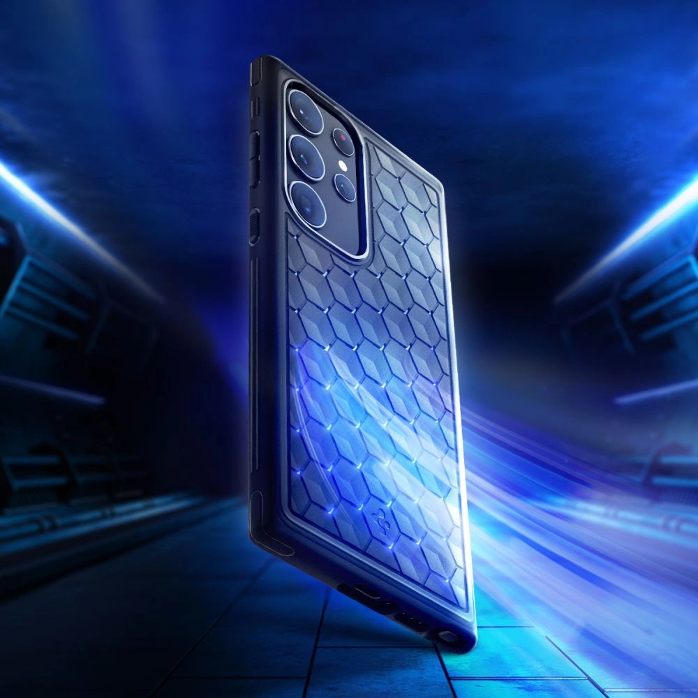 Hurtownia GSM - Case Spigen Cryo Armor Samsung Galaxy S23 Ultra Matt Schwarz - SPN2747 - {ean13} - Hurt