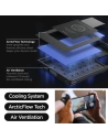 Wholesale Spigen Cryo Armor Samsung Galaxy S23 Ultra Matte Black - SPN2747 - {ean13} - Hurt