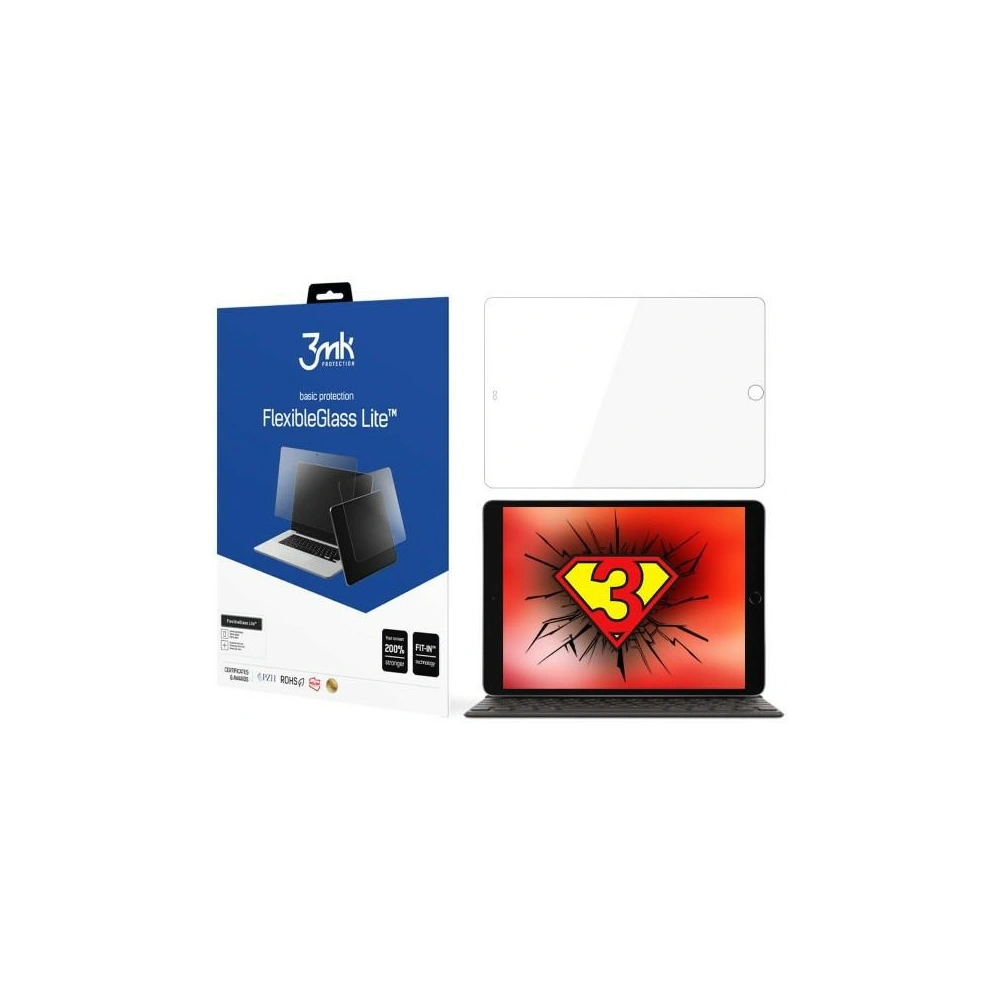 Hurtownia GSM - Hibrid üveg 3MK FlexibleGlass Lite Apple iPad 10.2 2020/2021 (8. és 9. generáció) - 3MK4480 - {ean13} - Hurt