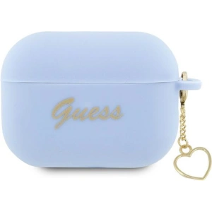 Hurtownia GSM - Etui Guess GUAP2LSCHSB Apple AirPods Pro 2 tok kék/szilikon Charm Heart Collection - GUE2400 - {ean13} - Hurt