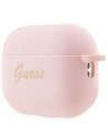 Hurtownia GSM - Etui Guess GUAP2LSCHSP Apple AirPods Pro 2 tok rózsaszín/pink Szilikon Charm Heart Collection - GUE2401 - {ean13} - Hurt