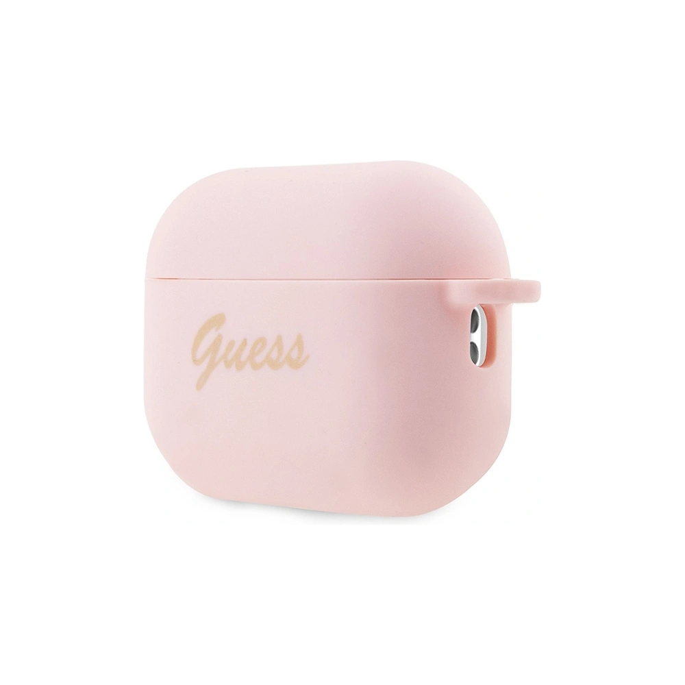 Hurtownia GSM - Etui Guess GUAP2LSCHSP Apple AirPods Pro 2 tok rózsaszín/pink Szilikon Charm Heart Collection - GUE2401 - {ean13} - Hurt