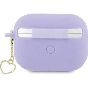 Hurtownia GSM - Etui Guess GUAP2LSCHSU Apple AirPods Pro 2 tok lila/purple Szilikon Charm Szív Kollekció - GUE2402 - {ean13} - Hurt